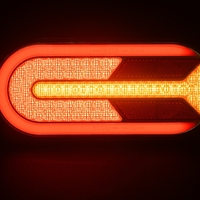 Комплект LED ЛЕД Диодни Стопове, Динамичен Мигач, 4 Функции, 12/24V