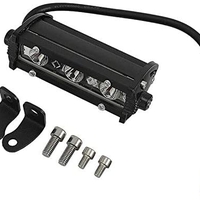 11 См Мощен LED бар с насочена Spot светлина 9W 3 LED 12V 24V За Мотор, АТВ, Джип, 4х4, Offroad, Камион