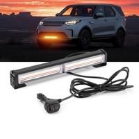 30 Cm Сигнална Аварийна Блиц Маяк Led Бар Лампа Пътна Помощ Платформа 12V-24V 36W