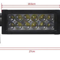 27 См 36W Мощен 4D 4Д Епистар Led Bar Лед Диоден Бар Прожектор 12V 24V 2160 Лумена