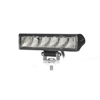 15,4 См LED Лед Бар с Комбинирана Combo Светлина, Е-Mark, 18W, 6 LED, 1500lm, 12V-24V, Автомобил, АТВ, Джип, 4х4, SUV, Offroad, Камион,Ролбар