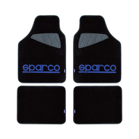 Стелки мокет SPC1901A Sparco Черни-Сини 4БР/К-Т