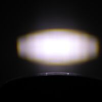 LED Халоген Фар DRL бяла/жълта светлина - 12-24V за джип, камион, агротехника и др.