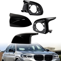 Комплект от 2бр. M-Style капаци + рамки за странични огледала за BMW X3 X4 X5 X6 X7 G01 G02 G05 G07 F97 F98 F95 F96