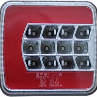 Комплект Стопове Задни Свeтлини С Крушка 12v Подходящи За Бус Камион Ремарке Караванa Платформа Със Сертификат E4
