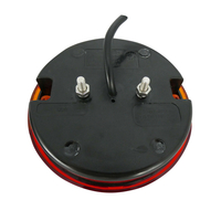 LED Лед Диоден Стоп Тип Хамбургер, Тънък Slim , Ø14cm, 12V-24V, За Камион, Ремарке, Бус , Каравана, Кемпер