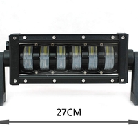 27 См Мощен Led Бар 48w С Две Функции Къса И Дълга Светлина 12v 24v Атв, Джип, 4х4, Offroad, Камион