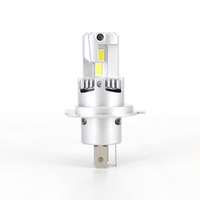 Комплект от 2 броя Умалени Мини Лед Led Диодни Крушки E4P H4 Х4 12V 50W 15000lm Canbus за Автомобил Мотоциклет Трактор Камион Бус и др.