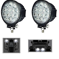 Универсален 42W Лед LED Халоген Фар Работна Лампа 12V - 24V за автомобил офроуд бус ван камион