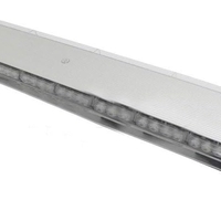 12V 24V Лед Led Диодна Мощна Аварийна Сигнална Лампа Буркан с Магнит 130 см 10 режина Бяло Стъкло За Пътна Помощ Платформа Снегорин и др.