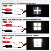 Мощен 162W LED 54 ЛЕД Диоден Фар Работна Лампа Прожектор Задна Светлина 12V 24V