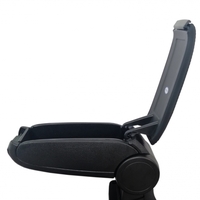 Подлакътник Барче с черно кожено покритие - за Dacia Duster I 2010-2015, Nissan Terrano III 2014-2018