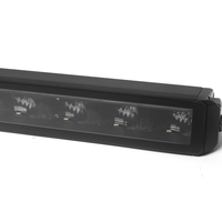 34.5 cm / 14 Инча 12V - 24V Висококачествен Led Bar Лед Бар Диоден Прожектор с бяла и оранжева габаритна светлина DRL мъгла 40W 5900LM