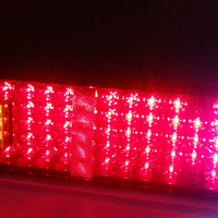 LED стопове мигач задна светлина 24V за камион бус ТИР, ремарке 2x ST0084