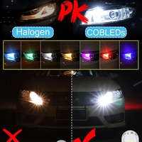 Диодна крушка (LED крушка) 12V, W5W, T10, W2.1x9.5d, блистер 2 бр.