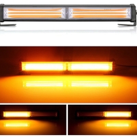 30 Cm Сигнална Аварийна Блиц Маяк Led Бар Лампа Пътна Помощ Платформа 12V-24V 36W