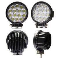 Универсален 42W Лед LED Халоген Фар Работна Лампа 12V - 24V за автомобил офроуд бус ван камион