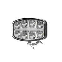 Нов мощен 64W LED Лед Фар Халоген с Три Функции Неон Neon ефект 12-24V Бяла светлина 6500LM