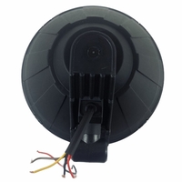 Един 1 Брой Халоген, Фар, Ø 225мм, 12V 24V, Крушка H1 + 6 LED ЛЕД Диода, E-Mark, За Камион, Трактор, Багер, Земеделски Машини и др.