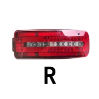 Комплект Ляв и Десен LED стопове Man Ман TGX 24V с 8 функции подходящи за Ремарке Караванa Бус Тир Камион