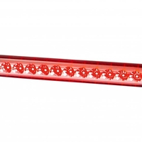 LED Лед Светлина, Две функции, Стоп, Габарит, Червен цвят, 12V - 24V, E-Mark