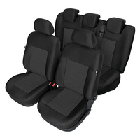 Пълен Комплект Тапицерия Kegel за предни+задни седалки на Kia Sportage IV 2015-2020 Черна Текстил