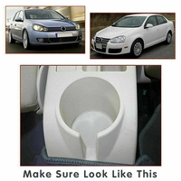 Подлакътник барче за VW Golf V MK5, VI MK6, VW Jetta V MK5 - Еко кожа – Черен