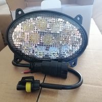 65W LED фар - разпръскваща светлина - подходящ за трактор, комбайн, джип, ATV, камион - светлини за мъгла - 13.5см елипса - 13 ЛЕД диода