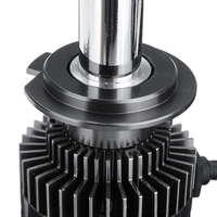 Комплект 3D CSP LED ЛЕД диодни крушки H11 H8 H9 Х11 Х8 Х9 12V 100W 20000lm за фарове Canbus без грешки 360° градуса