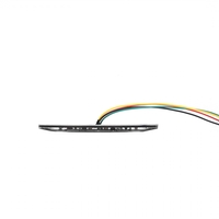 6 LED ЛЕД Жълта Аварийна Лампа Блиц Светлина Мигаща За Пътна Помощ Платформа и др. 10W с 8 режима 8х3 cm. 12-24V