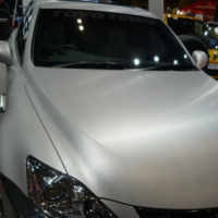 Професионално декоративно автомобилно фолио Brushed Silver 1.52 x 18M