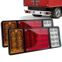 Комплект LED Стопове с 4 Функции - 12V - за ремаркета каравани селскостопански превозни средства