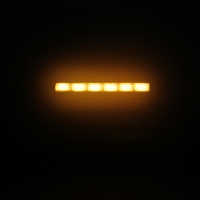 LED комбиниран халоген Flexzon / работна лампа с бял DRL и аварийна блиц светлина с 4 режима, IP65/67K, 12–24V