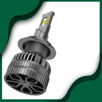 Комплект от 2 броя LED ЛЕД диодни крушки H7 Х7 12V 120W 13000lm за фарове Canbus без грешки 6000К
