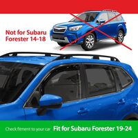 Комплект от 4бр. ветробрани за SUBARU Forester SK5 - 2019-2024