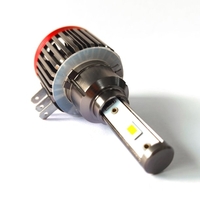 Комплект Лед Led Диодни Крушки F2 H15 12V 24V 72W 10000lm За Фарове Can Bus без Грешки къси/дълги