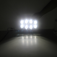 Нов мощен 64W LED Лед Фар Халоген с Три Функции Неон Neon ефект 12-24V Бяла светлина 6500LM