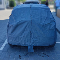 Висококачествено Покривало Kegel серия Mobile Garage размер M1 за хечбек 380-405см x 126-136см, сиво