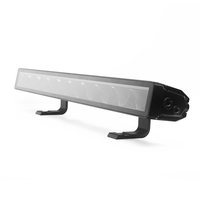 54.5 cm / 22 Инча 12V - 24V Висококачествен Led Bar Лед Бар Диоден Прожектор с бяла и оранжева габаритна светлина DRL мъгла 60W 8500LM