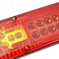 Комплект LED стопове стоп светлина с мигач задна светлина 12v за камион бус ТИР ремарке каравана 29 x 8 cm