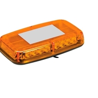 12V 24V Лед Led Диодна Мощна Аварийна Сигнална Лампа Буркан с Магнит 15 режима Оранжево Стъкло За Пътна Помощ Платформа Снегорин и др.