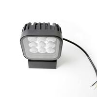 64W LED Халоген Бял, Разпръсната светлина с жълта и червена DRL светлина 12V-24V