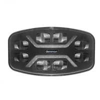 LED ЛЕД мощен диоден фар халоген лампа 12V - 24V 48W бяло-жълто за АТВ джип камион трактор земеделски и селскостопански машини и др. 245 x 139.4 x 90 mm E-mark E9
