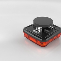 Безжични Wireless Аварийни Сигнални Блиц Светлини Лампи Маяк с Mагнит 12v 24v Лед Led Оранжеви с 12 режима на работа