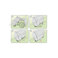 Покривало Kegel серия Basic размер S quad сиво за ATV
