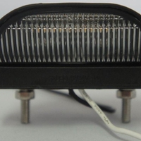 2 Броя Комплект LED Oсветление, Лед Плафон за Регистрационен Номер, 12V-24V, 75X45mm