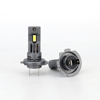 Комплект от 2 броя Умалени Мини Лед Led Диодни Крушки E4S H7 H18 Х7 Х18 12V 50W 15000lm за Автомобил Мотоциклет Трактор Камион Бус и др.