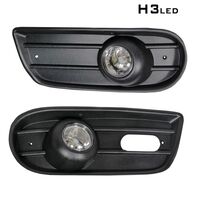 Нов комплект за директно заместване, халогени с решетки и LED ЛЕД крушки , фарове за мъгла за Фолксваген Транспортер Т4 VW Volkswagen T4 1996-2004