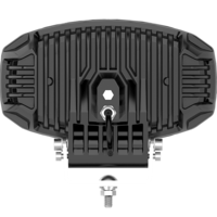 80W LED Лед Диоден Фар Халоген Лампа С Три Функции Неон Neon Ефект Бяло-Жълто / Оранжево 5800lm 12V - 24V E-Mark