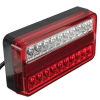 Комплект Диодни LED Лед стопове за Бус Камион Тир Ремарке Караванa с 4 функции 12V